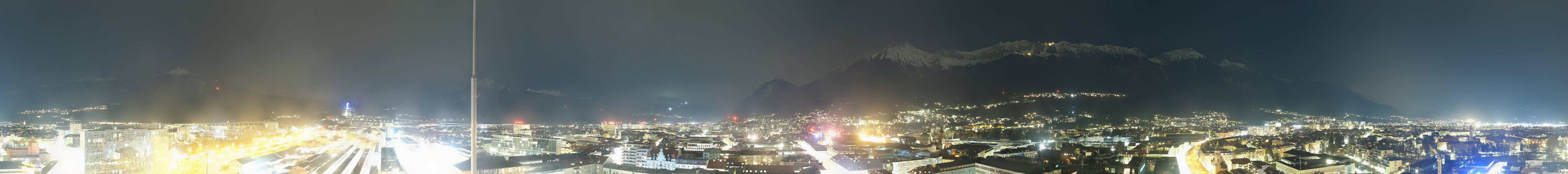 Archiv Foto Webcam Panoramablick - Innsbruck
