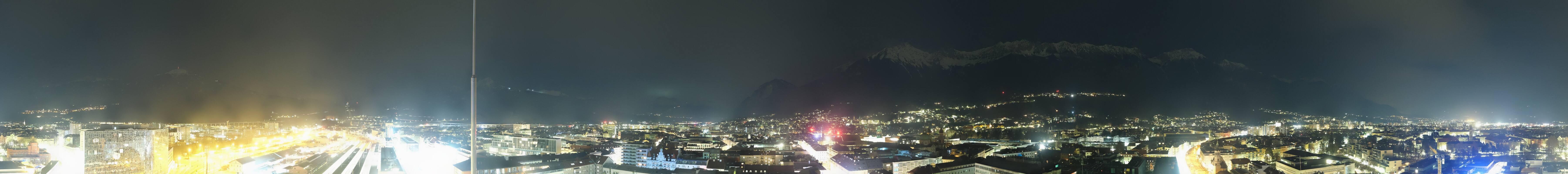 Archiv Foto Webcam Panoramablick - Innsbruck