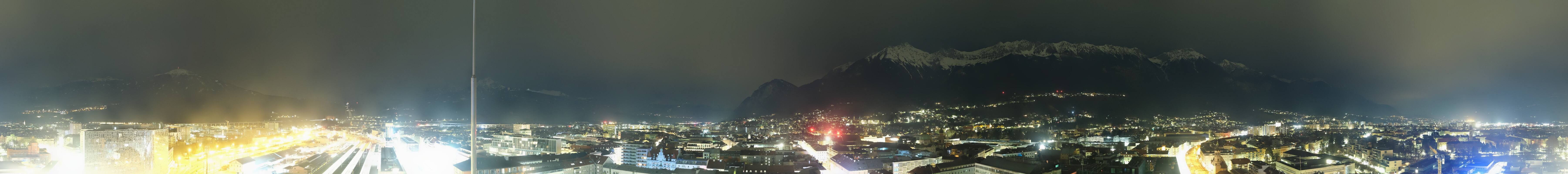 Archiv Foto Webcam Panoramablick - Innsbruck