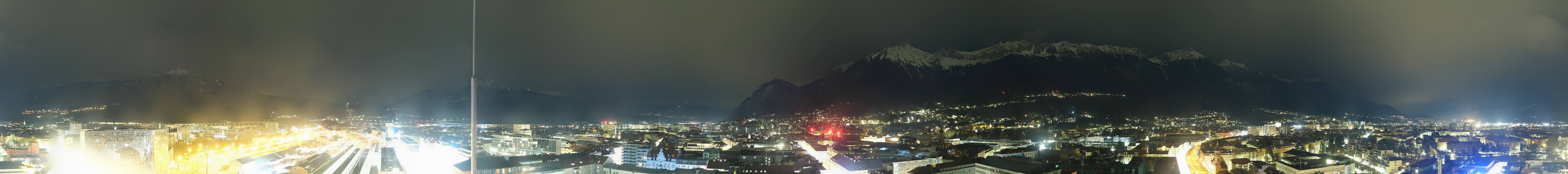 Archiv Foto Webcam Panoramablick - Innsbruck