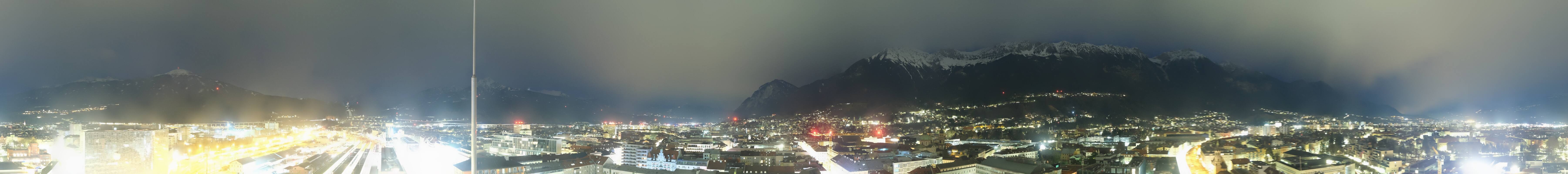 Archiv Foto Webcam Panoramablick - Innsbruck
