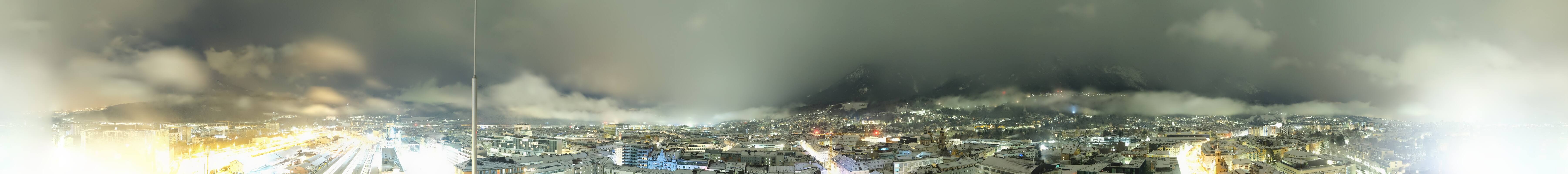Archiv Foto Webcam Panoramablick - Innsbruck