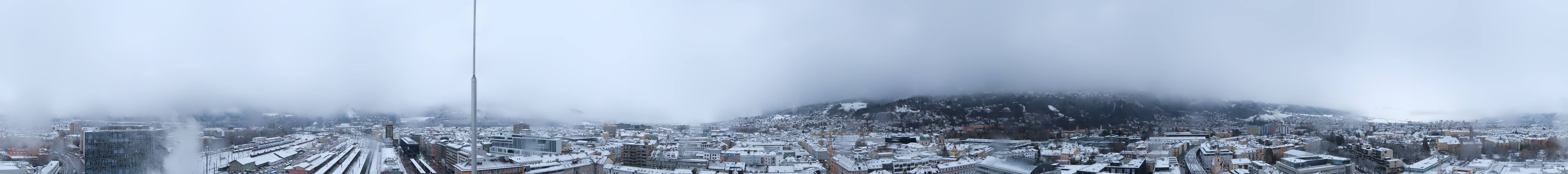 Archiv Foto Webcam Panoramablick - Innsbruck