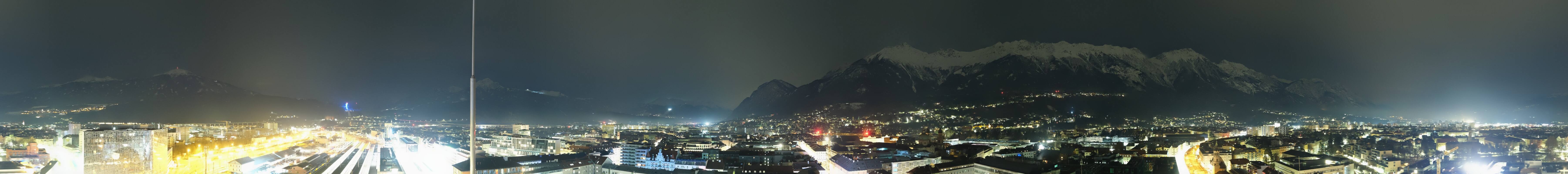 Archiv Foto Webcam Panoramablick - Innsbruck