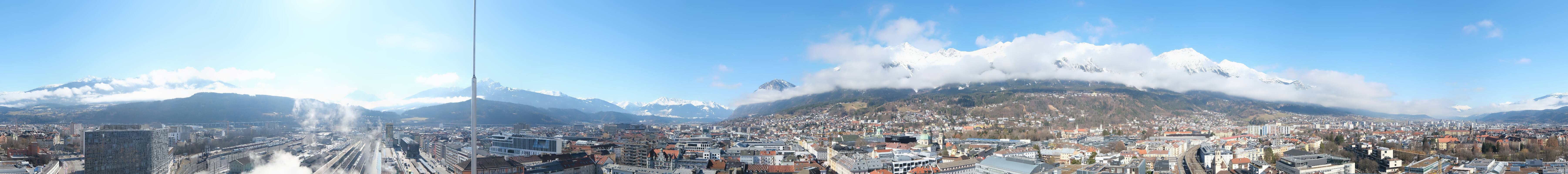 Archived image Webcam Innsbruck - panoramic view