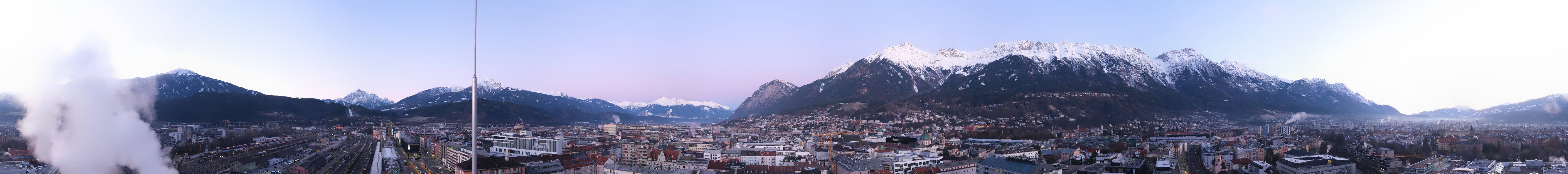Archived image Webcam Innsbruck - panoramic view