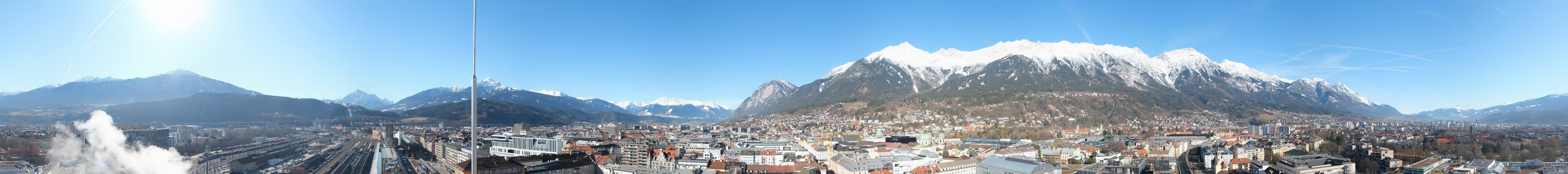 Archived image Webcam Innsbruck - panoramic view