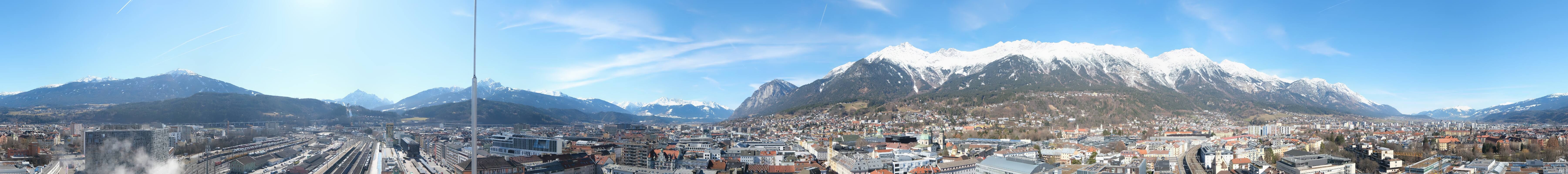Archived image Webcam Innsbruck - panoramic view