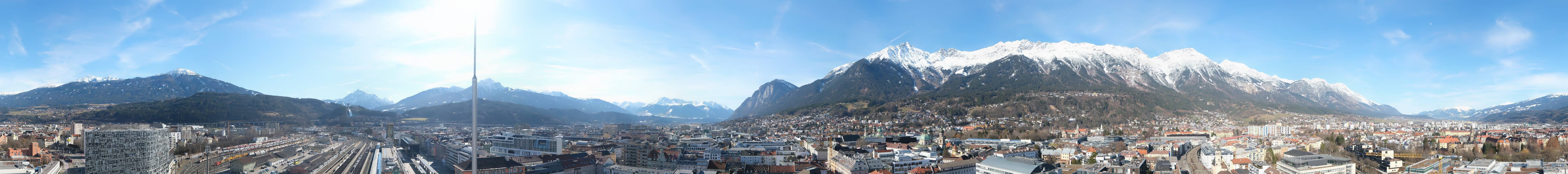 Archived image Webcam Innsbruck - panoramic view