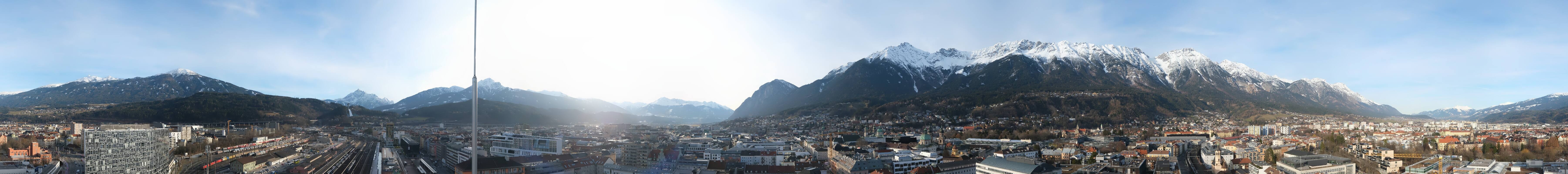 Archived image Webcam Innsbruck - panoramic view