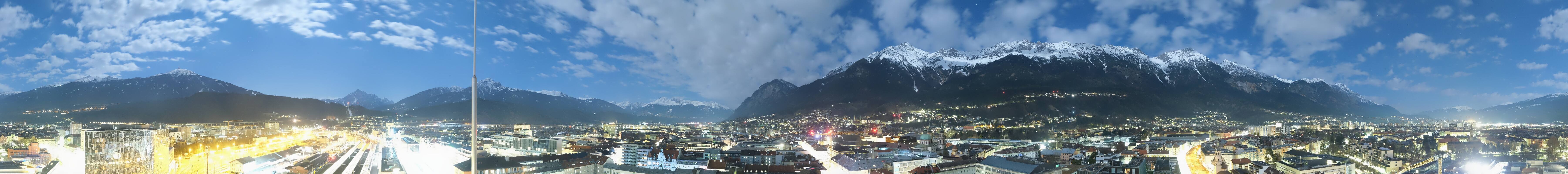Archiv Foto Webcam Panoramablick - Innsbruck