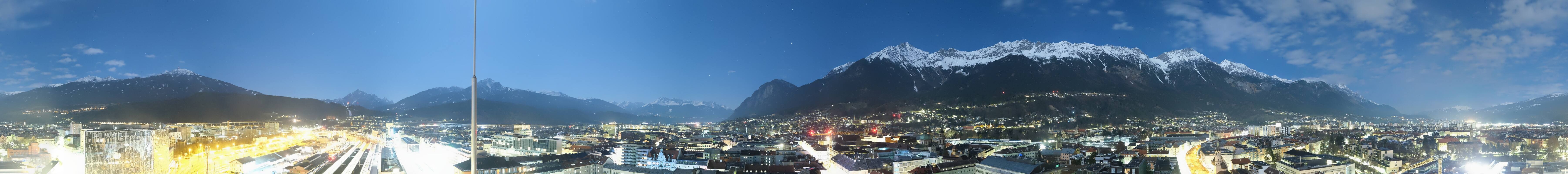 Archiv Foto Webcam Panoramablick - Innsbruck