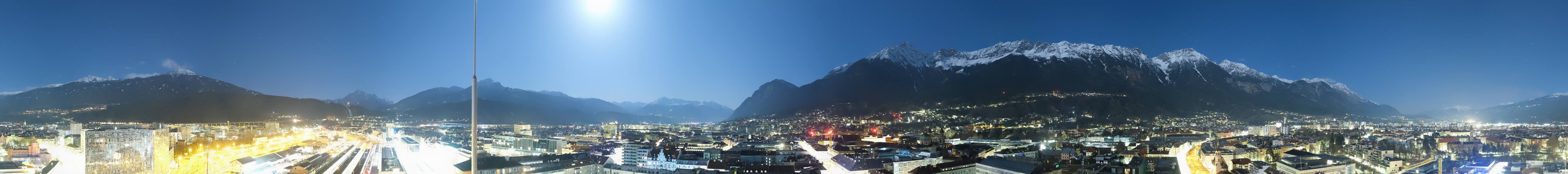 Archiv Foto Webcam Panoramablick - Innsbruck