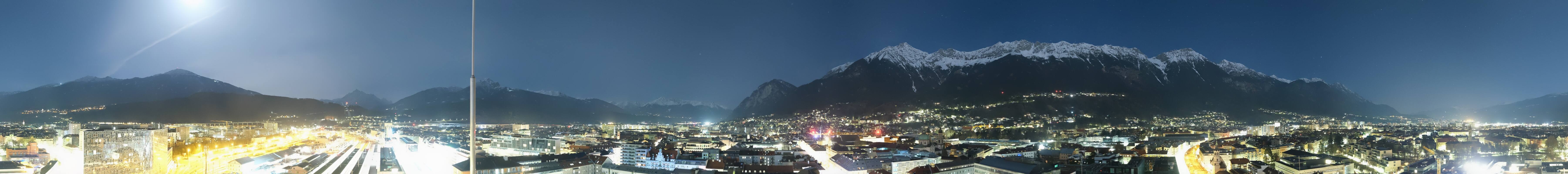 Archiv Foto Webcam Panoramablick - Innsbruck