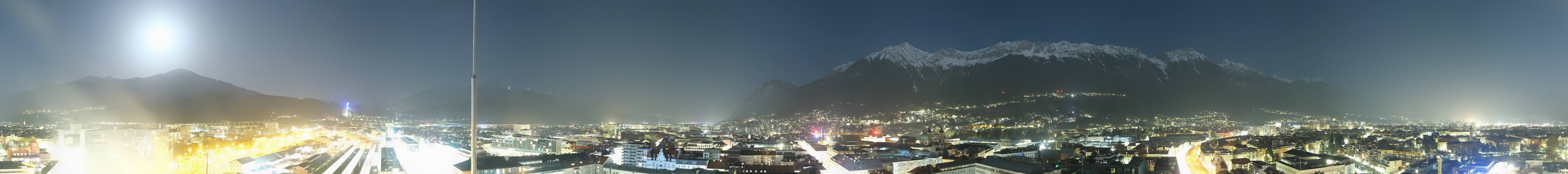 Archiv Foto Webcam Panoramablick - Innsbruck