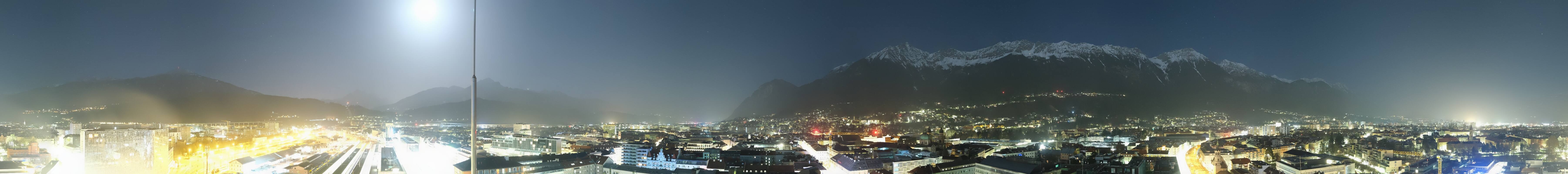 Archiv Foto Webcam Panoramablick - Innsbruck