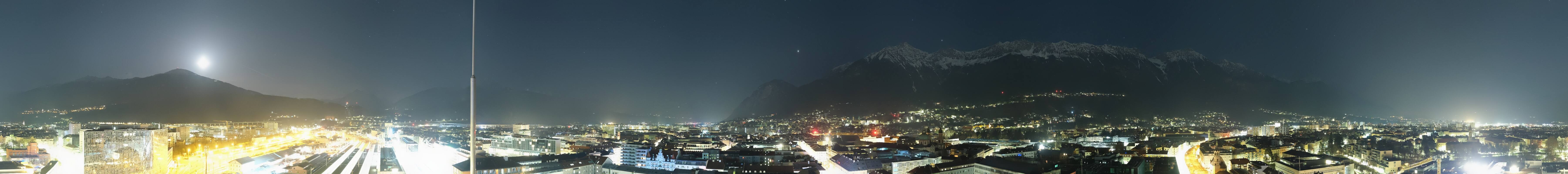 Archiv Foto Webcam Panoramablick - Innsbruck