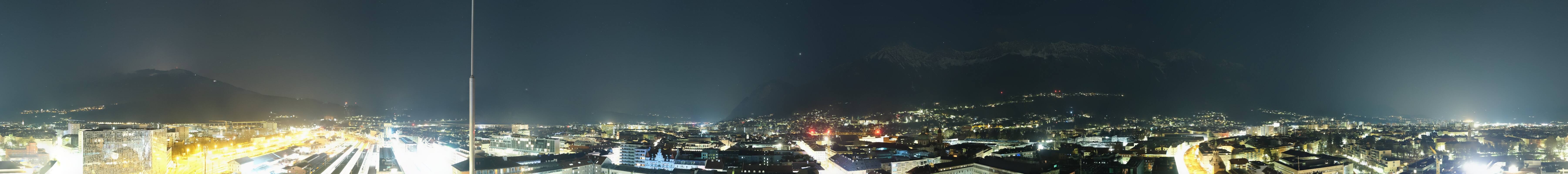 Archiv Foto Webcam Panoramablick - Innsbruck