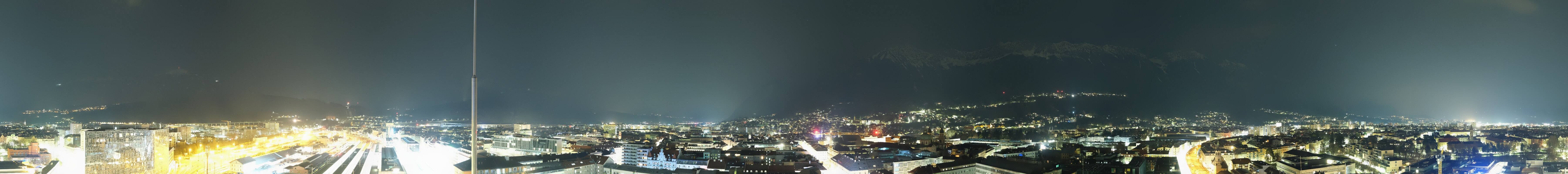 Archiv Foto Webcam Panoramablick - Innsbruck