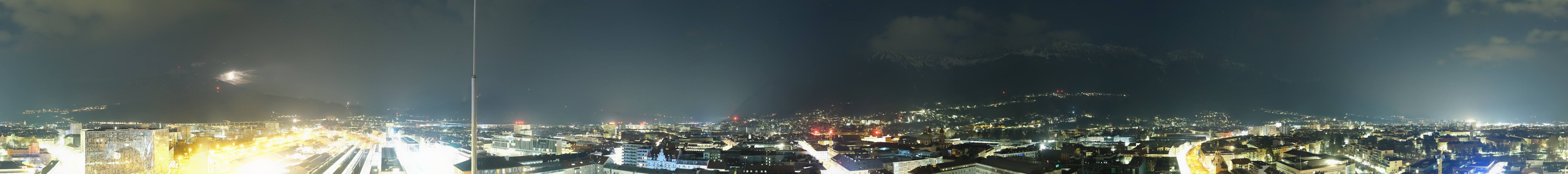 Archiv Foto Webcam Panoramablick - Innsbruck