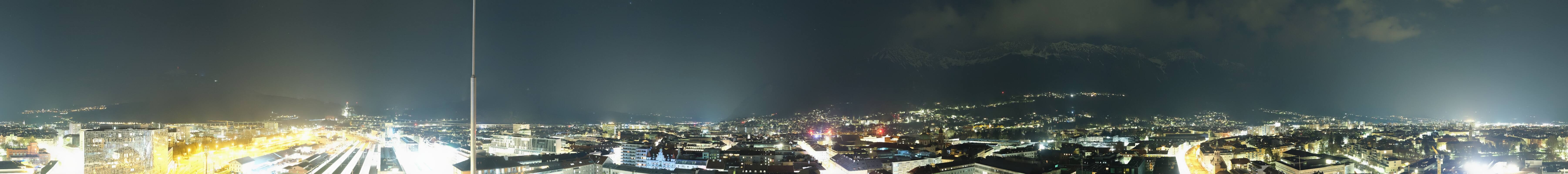 Archiv Foto Webcam Panoramablick - Innsbruck