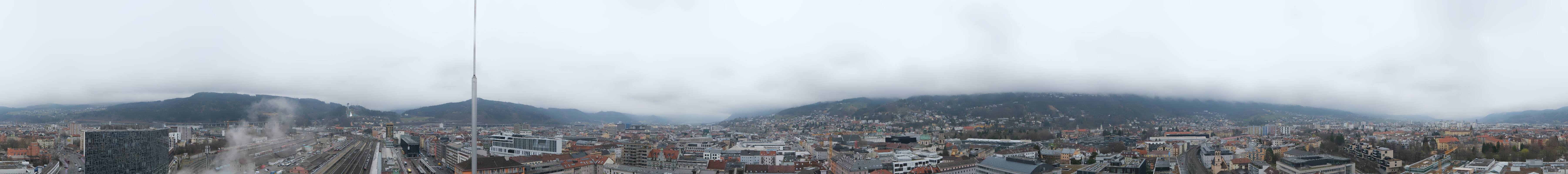 Archiv Foto Webcam Panoramablick - Innsbruck