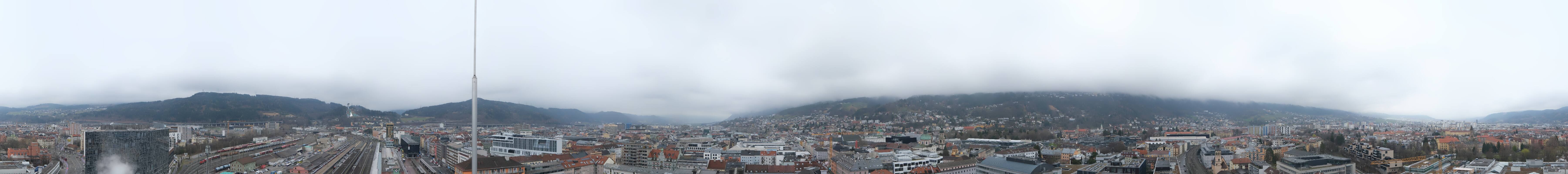 Archiv Foto Webcam Panoramablick - Innsbruck
