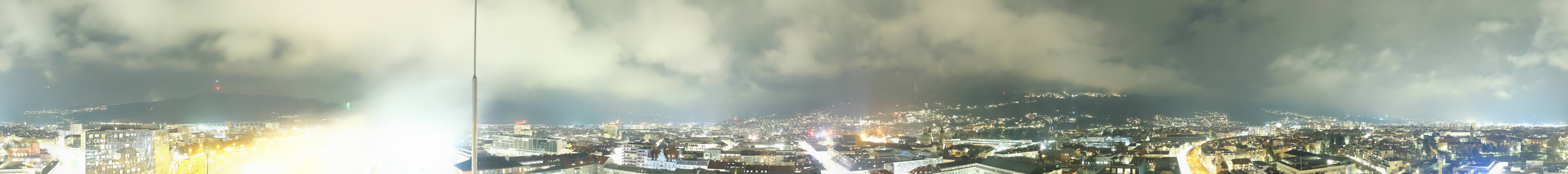 Archiv Foto Webcam Panoramablick - Innsbruck