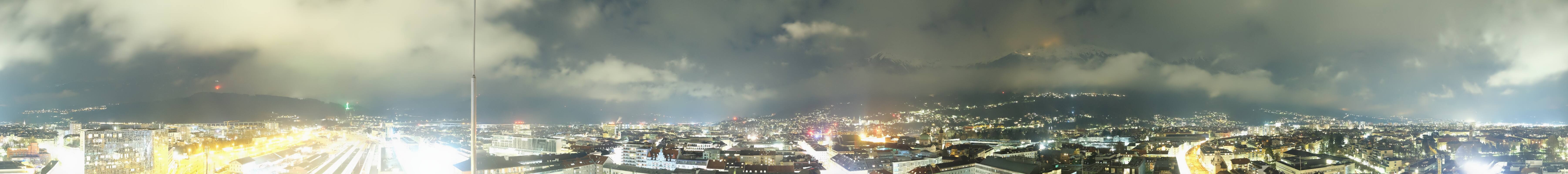 Archiv Foto Webcam Panoramablick - Innsbruck