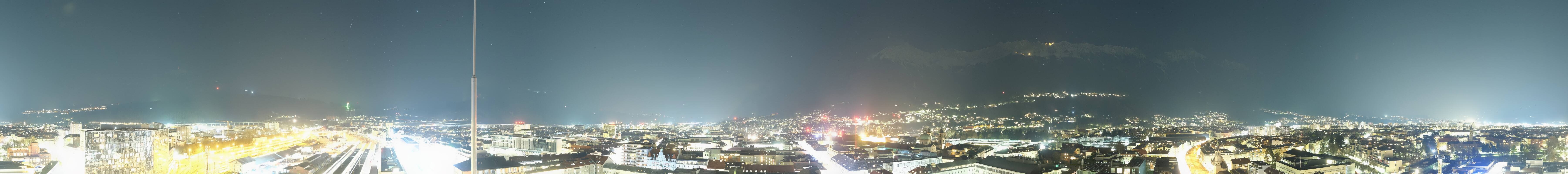 Archiv Foto Webcam Panoramablick - Innsbruck