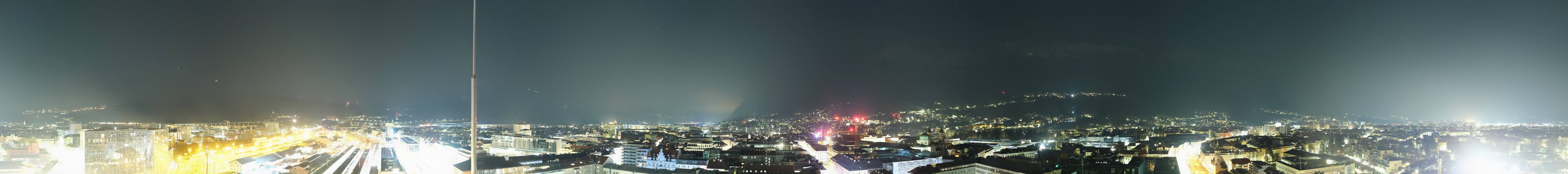 Archiv Foto Webcam Panoramablick - Innsbruck