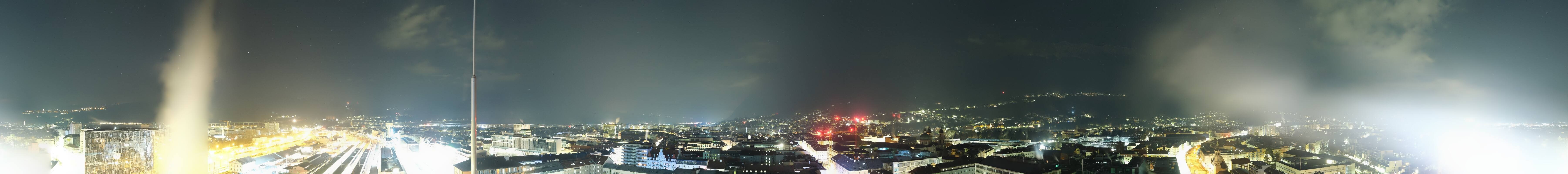 Archiv Foto Webcam Panoramablick - Innsbruck