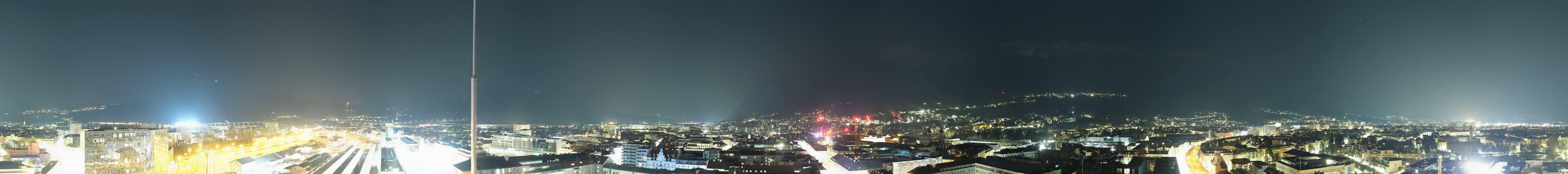 Archiv Foto Webcam Panoramablick - Innsbruck