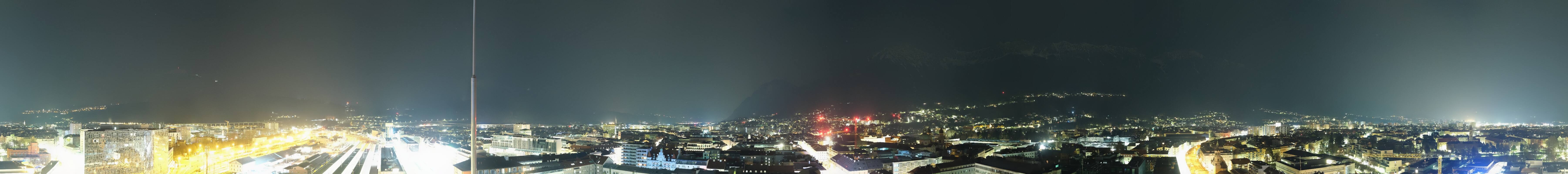 Archiv Foto Webcam Panoramablick - Innsbruck