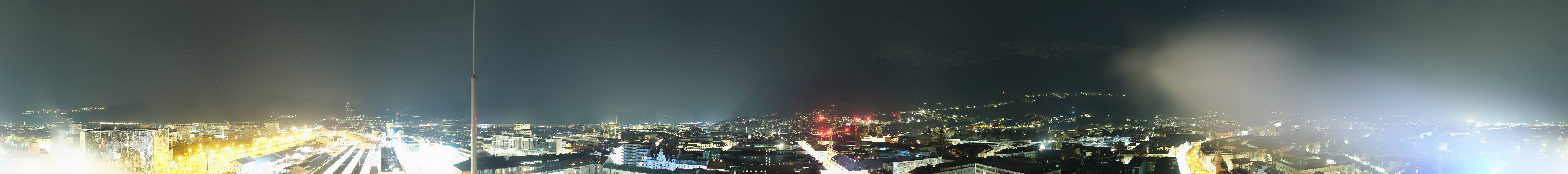 Archiv Foto Webcam Panoramablick - Innsbruck