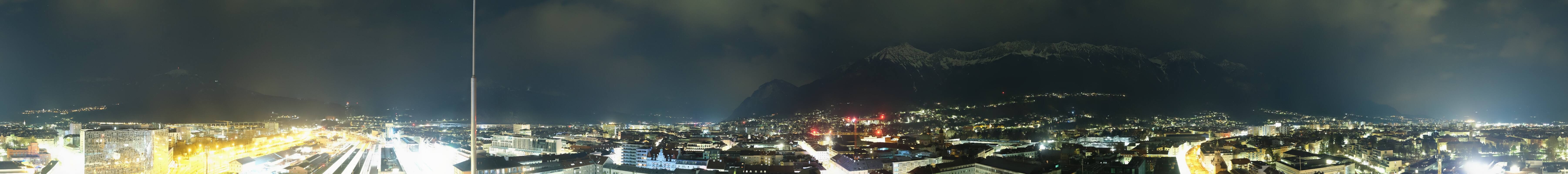 Archiv Foto Webcam Panoramablick - Innsbruck
