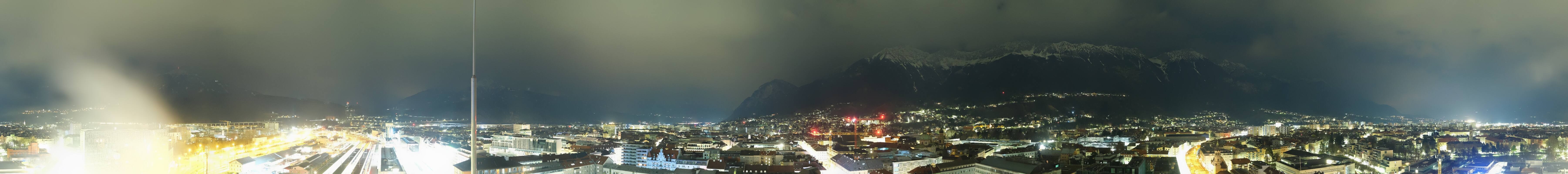 Archiv Foto Webcam Panoramablick - Innsbruck
