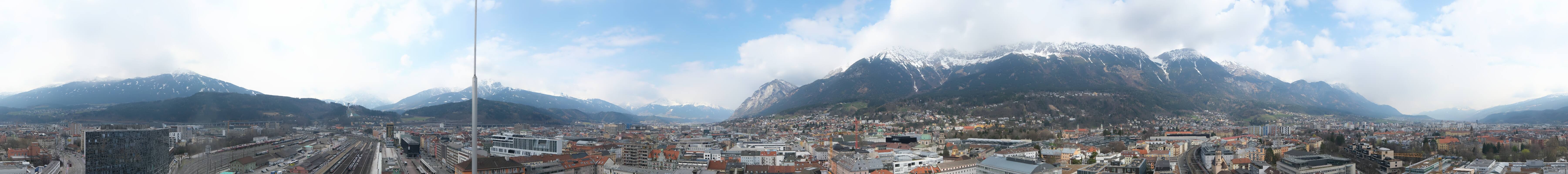 Archived image Webcam Innsbruck - panoramic view