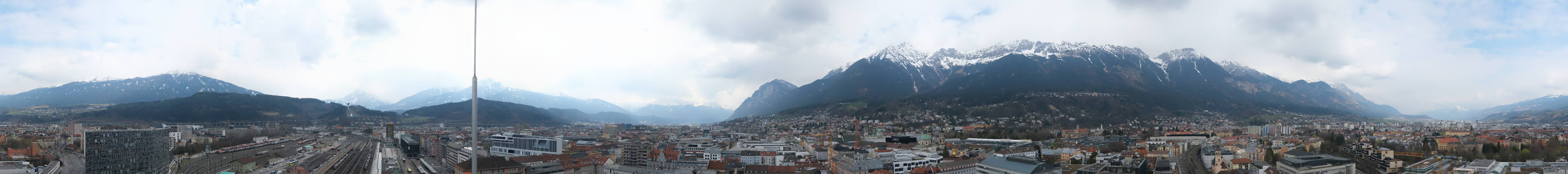 Archived image Webcam Innsbruck - panoramic view