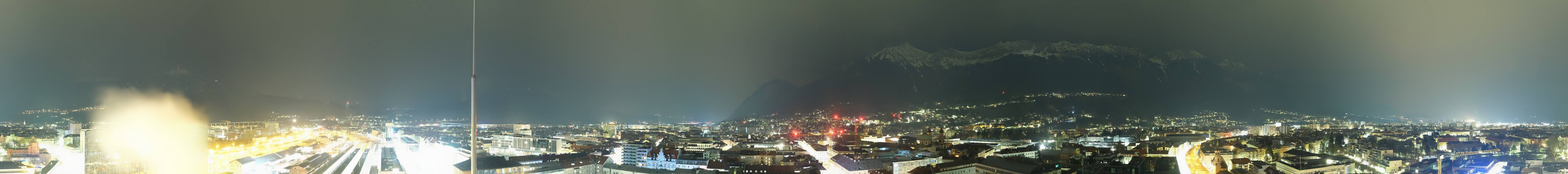 Archiv Foto Webcam Panoramablick - Innsbruck