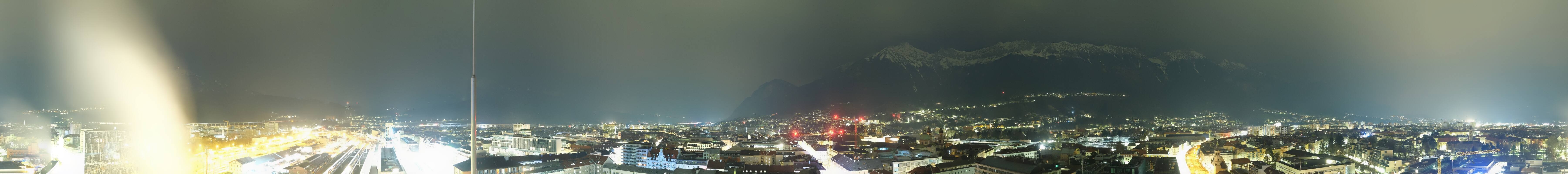 Archiv Foto Webcam Panoramablick - Innsbruck