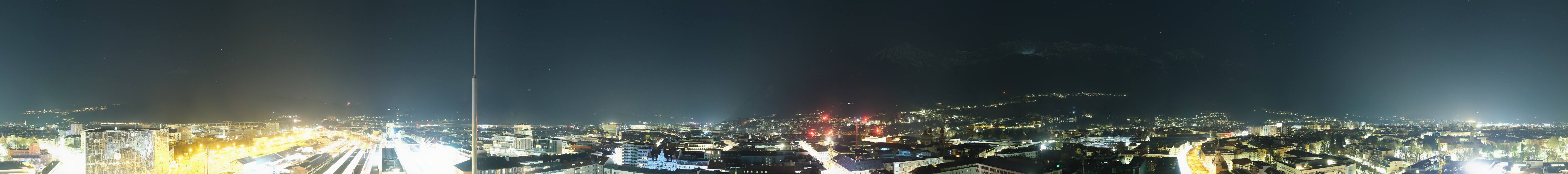 Archiv Foto Webcam Panoramablick - Innsbruck