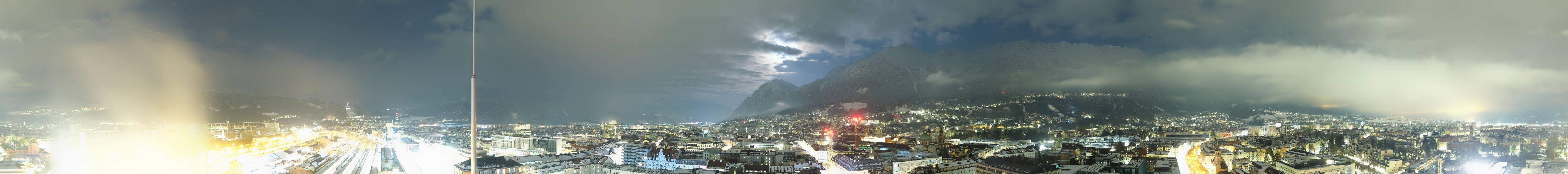 Archiv Foto Webcam Panoramablick - Innsbruck