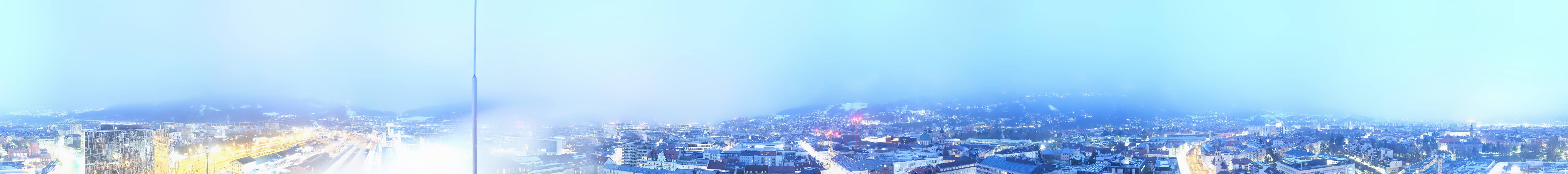 Archiv Foto Webcam Panoramablick - Innsbruck