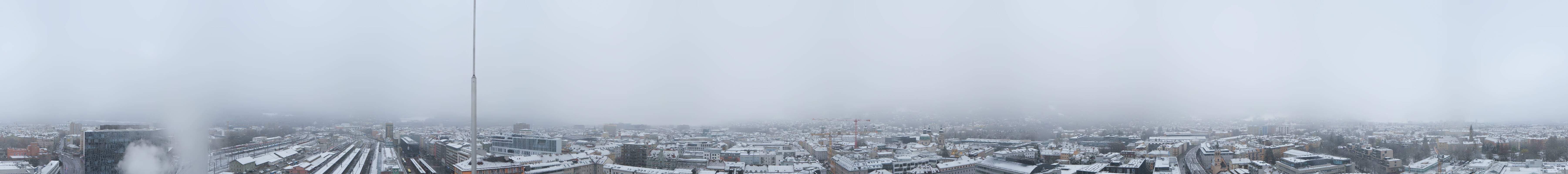 Archiv Foto Webcam Panoramablick - Innsbruck