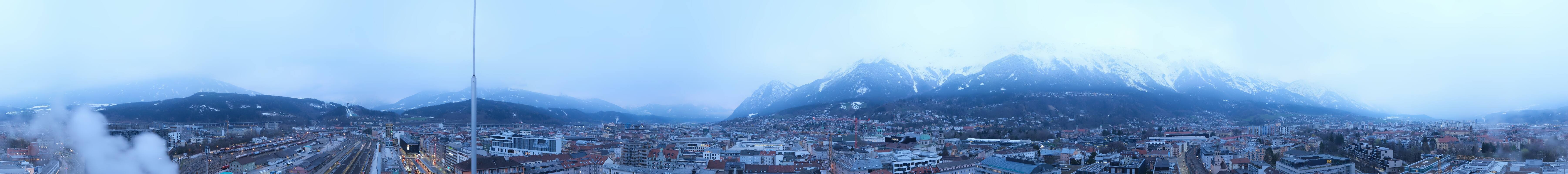 Archived image Webcam Innsbruck - panoramic view