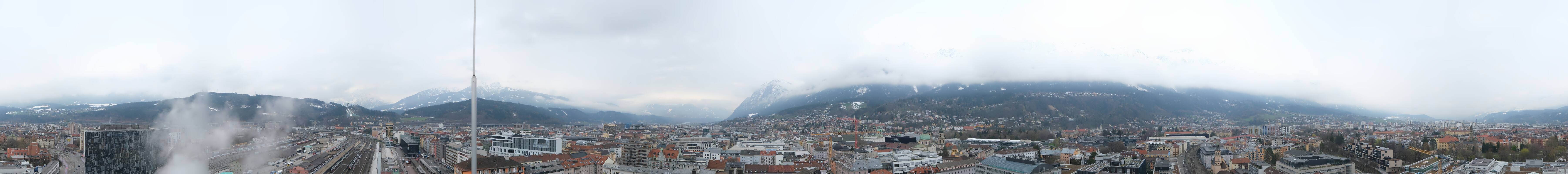 Archived image Webcam Innsbruck - panoramic view