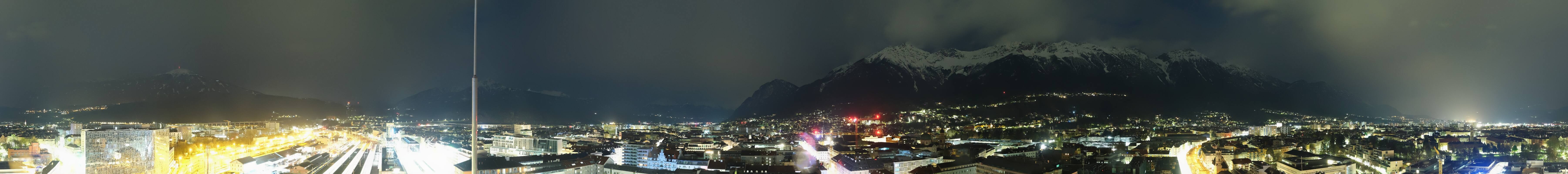 Archiv Foto Webcam Panoramablick - Innsbruck