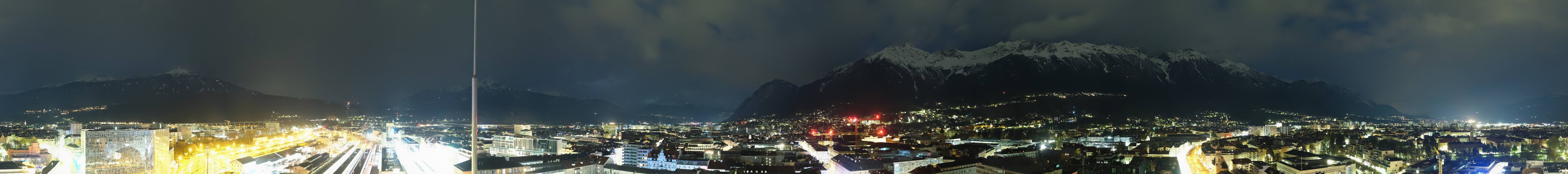 Archiv Foto Webcam Panoramablick - Innsbruck