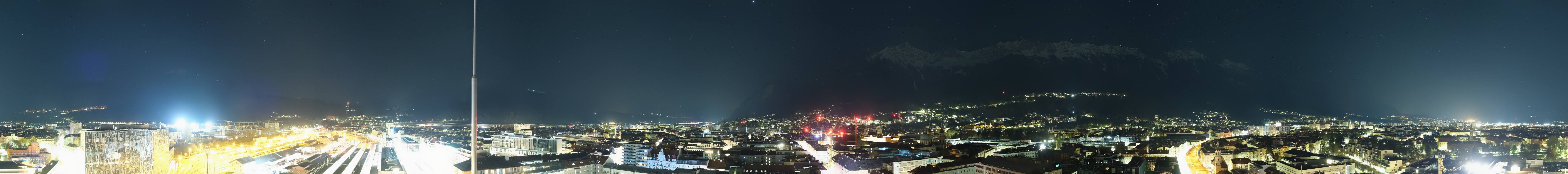 Archiv Foto Webcam Panoramablick - Innsbruck
